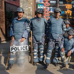 Riot Police - Khatmandu