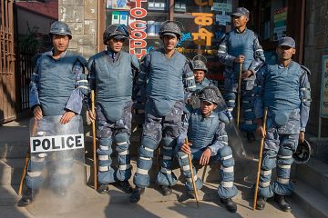 Riot Police - Khatmandu